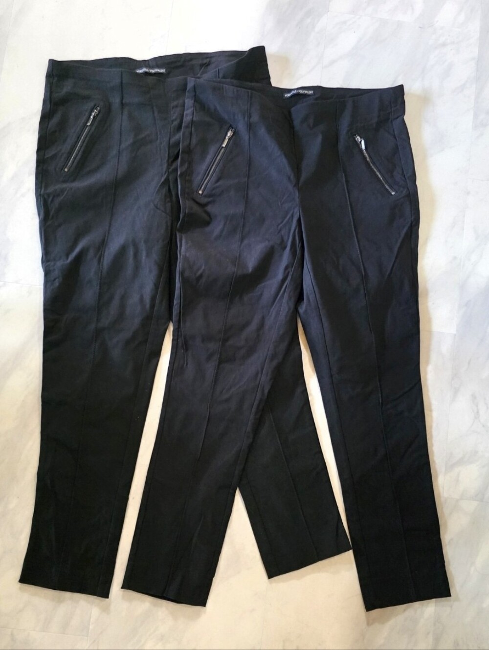 2x NEW Michael Studio Alexa Sz 14 Tapered Dress Legging Stretch Pant